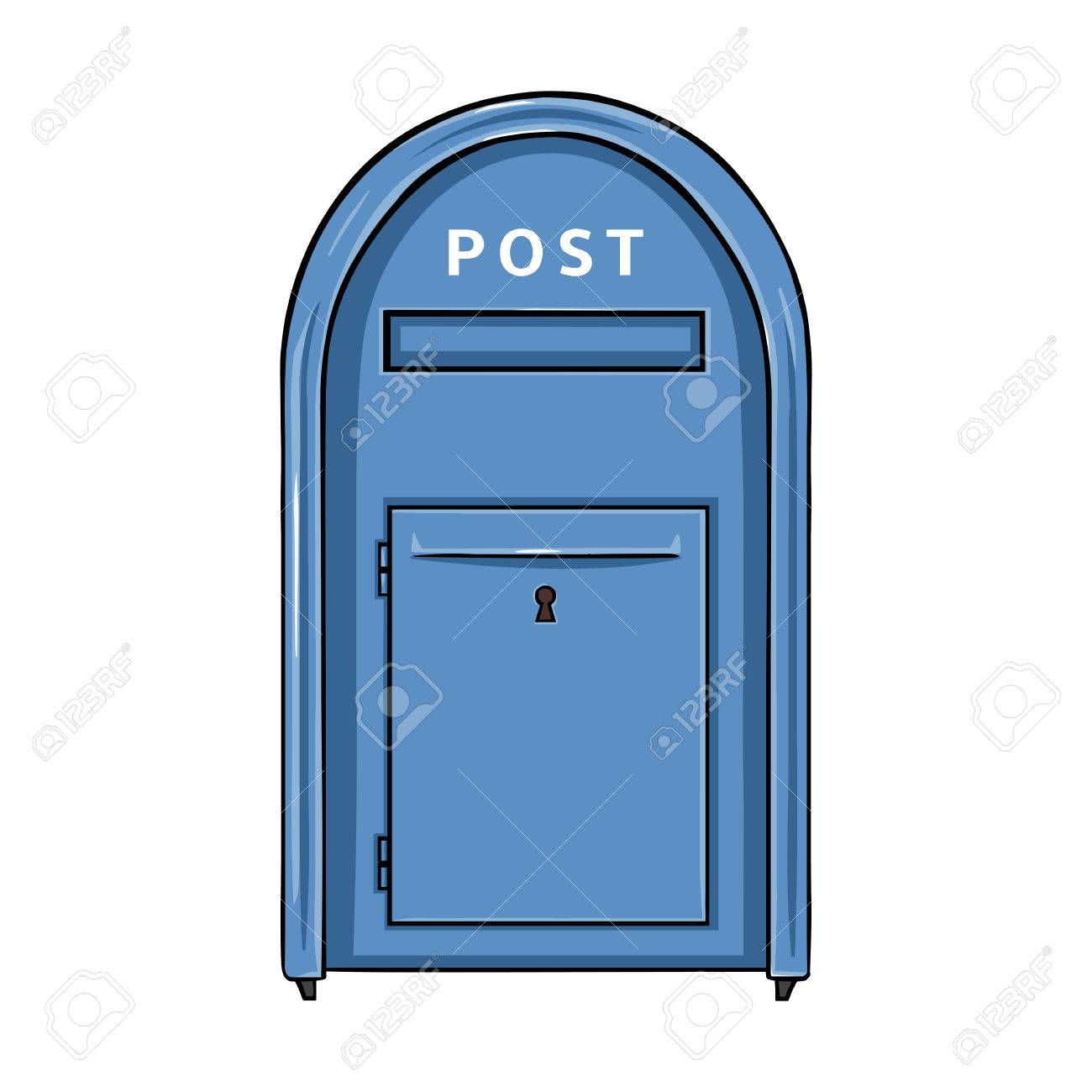 Vector Single Cartoon Blue Street Postbox. Outdoor Mailbox. Royalty Free SVG, Cliparts, Vectors, And Stock Illustration. Image 62759733. Vector Single Cartoon Blue Street Postbox. Outdoor Mailbox. Royalty Free SVG, Cliparts, Vectors, And Stock Illustration. Image 62759733.