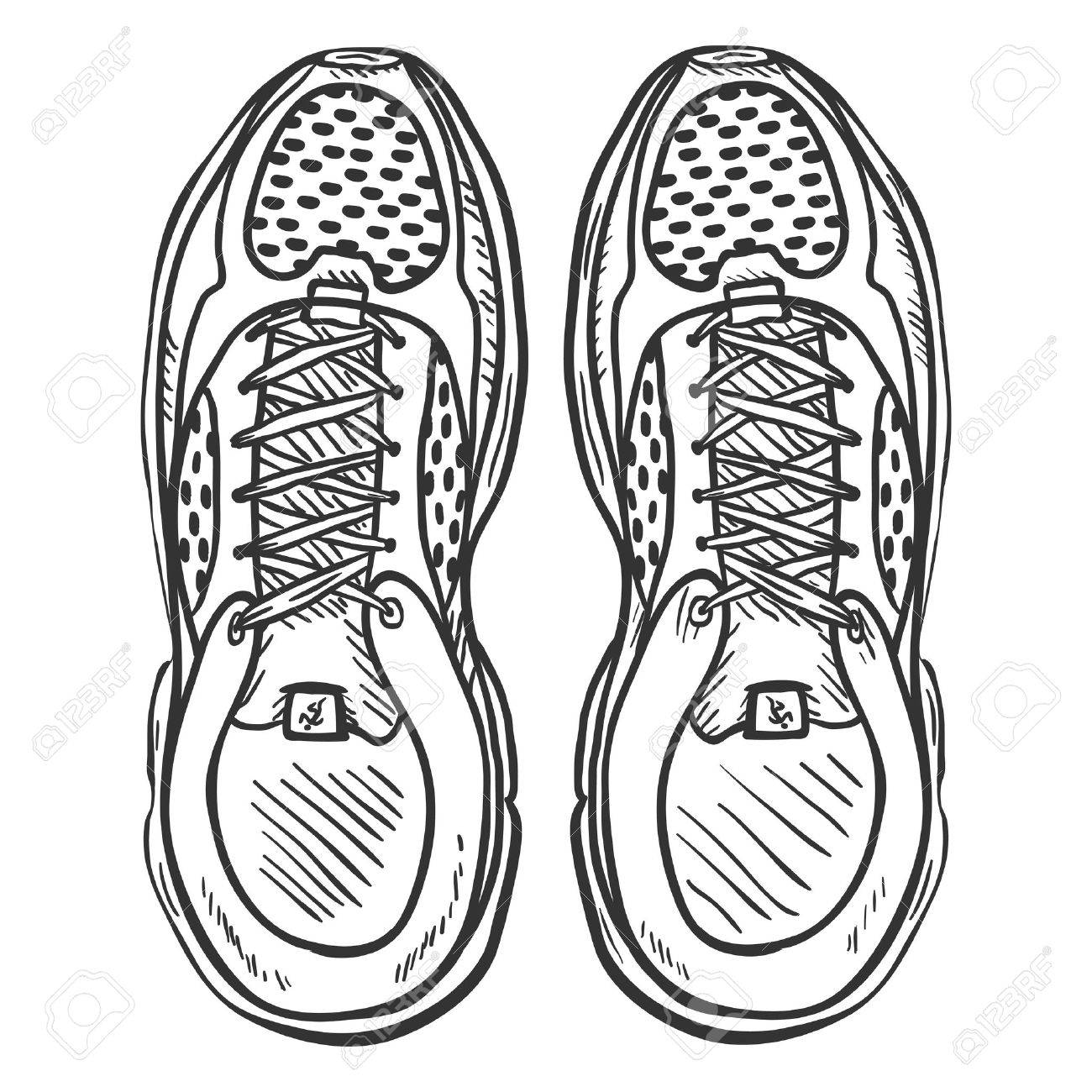sketch running shoes