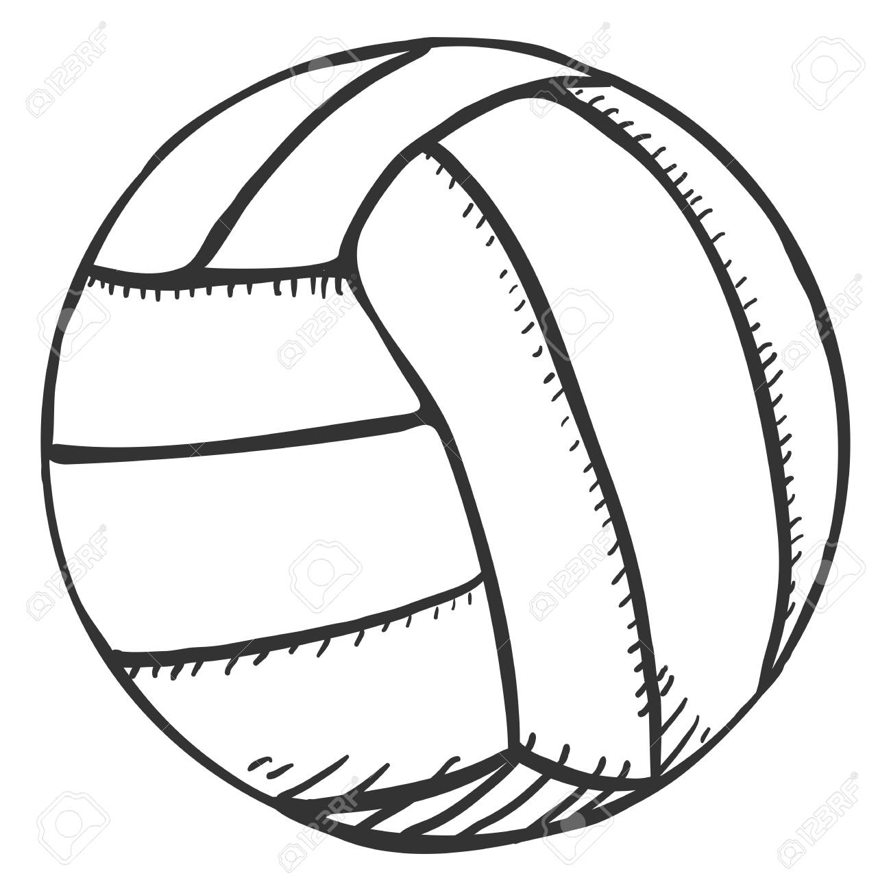 Volleyball ball drawing Clearance