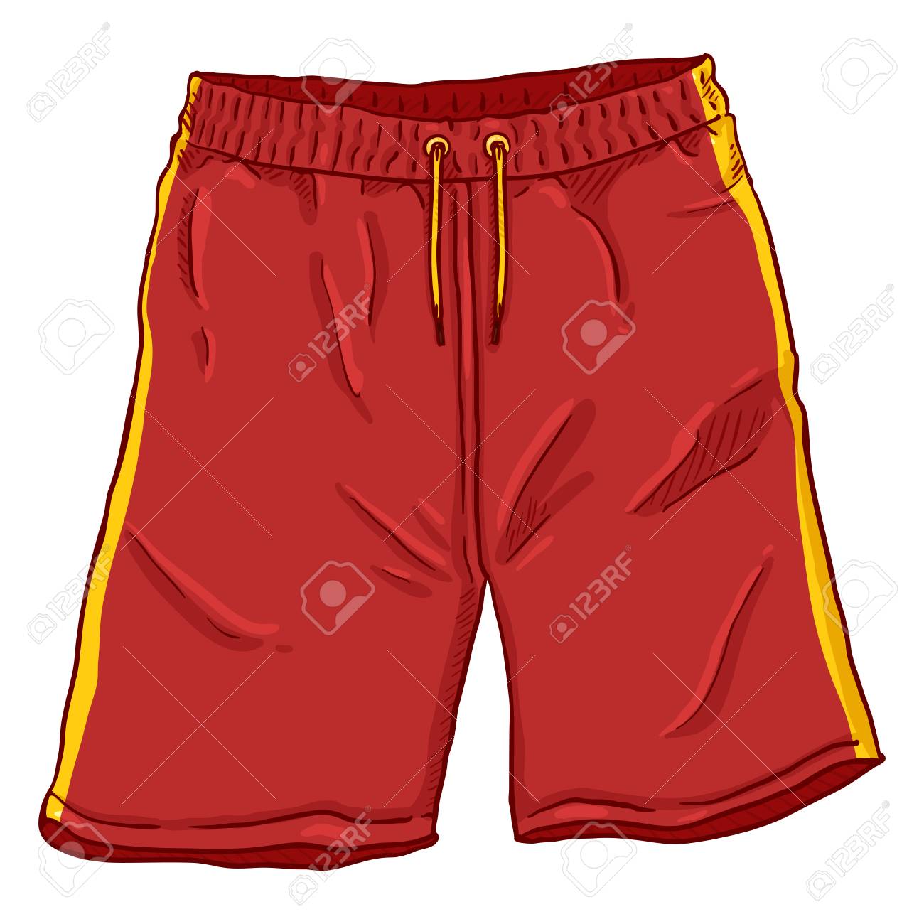 yellow basketball shorts