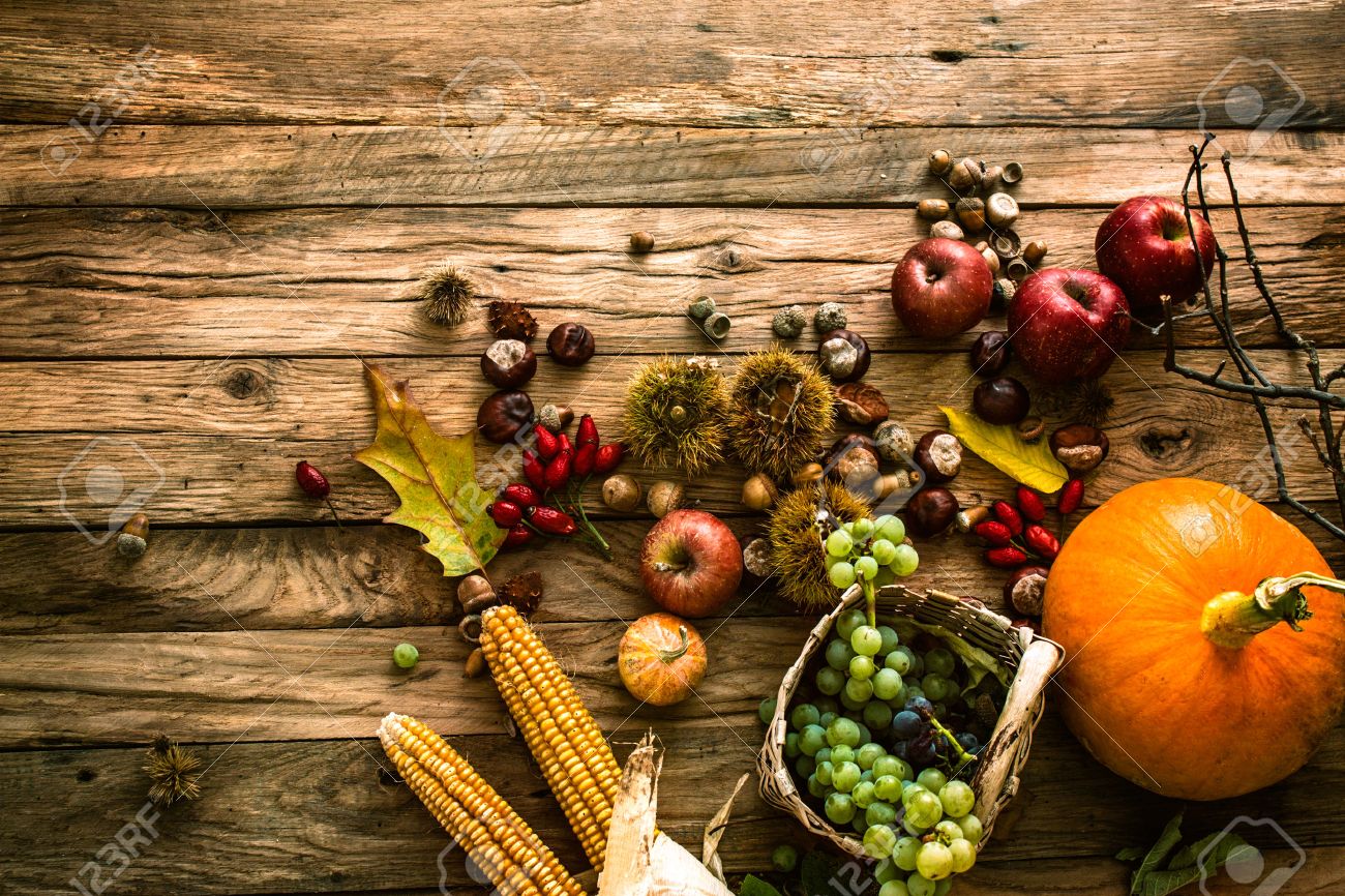 Autumn fruit background. Autumn Thanksgiving seasonal fruit. Nature background - 44891096 Autumn fruit background. Autumn Thanksgiving seasonal fruit. Nature background - 44891096