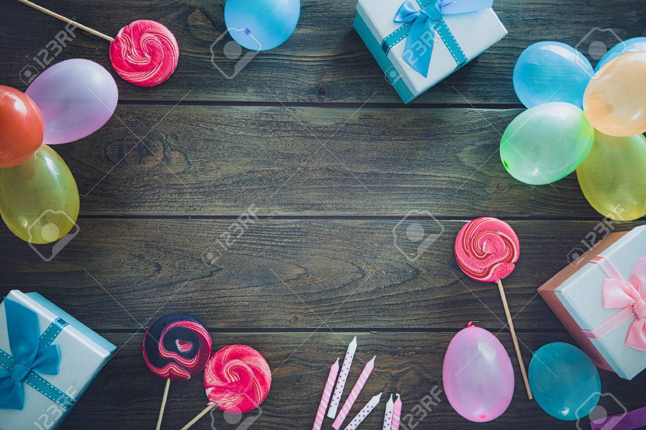 Birthday background. Birthday celebration with copy space. Birthday greeting card - 56975654 Birthday background. Birthday celebration with copy space. Birthday greeting card - 56975654
