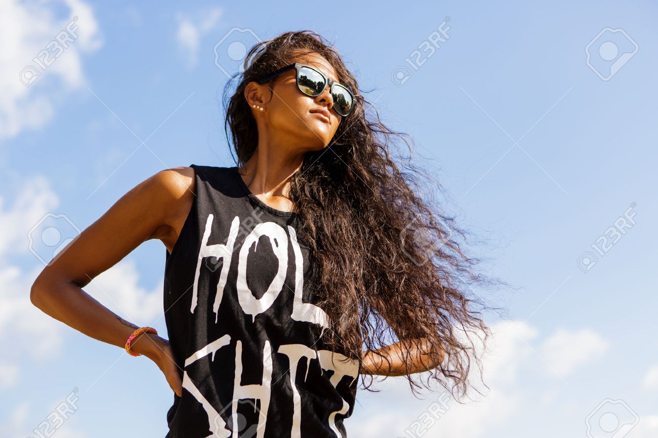 black girl sunglasses