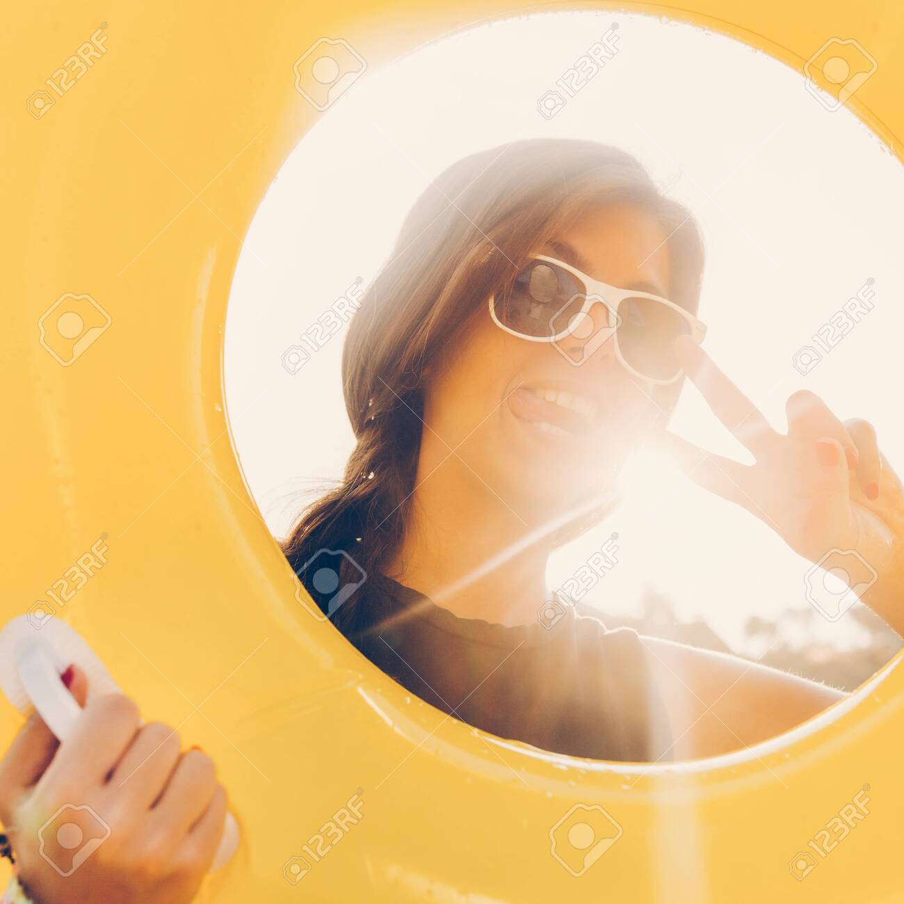 big yellow sunglasses