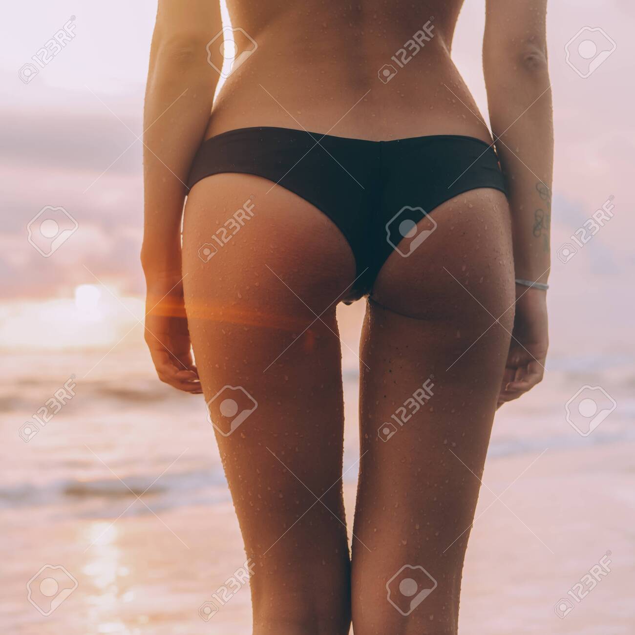 Hot Ass On Beach