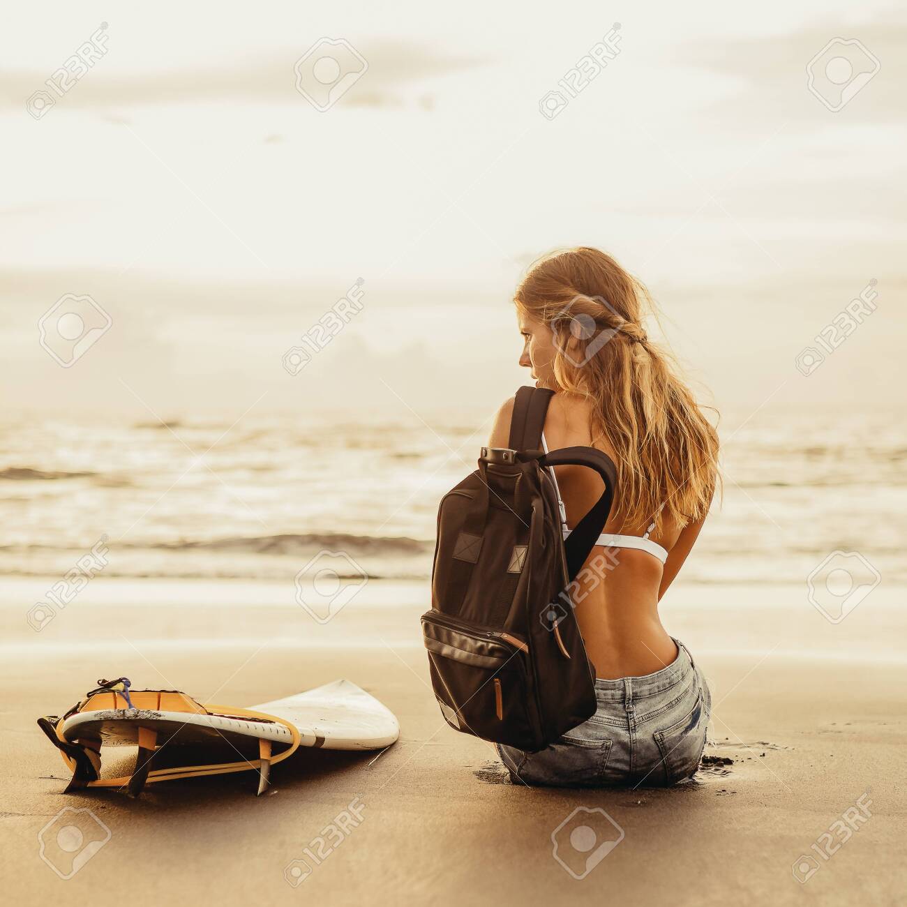 surfer girl backpack