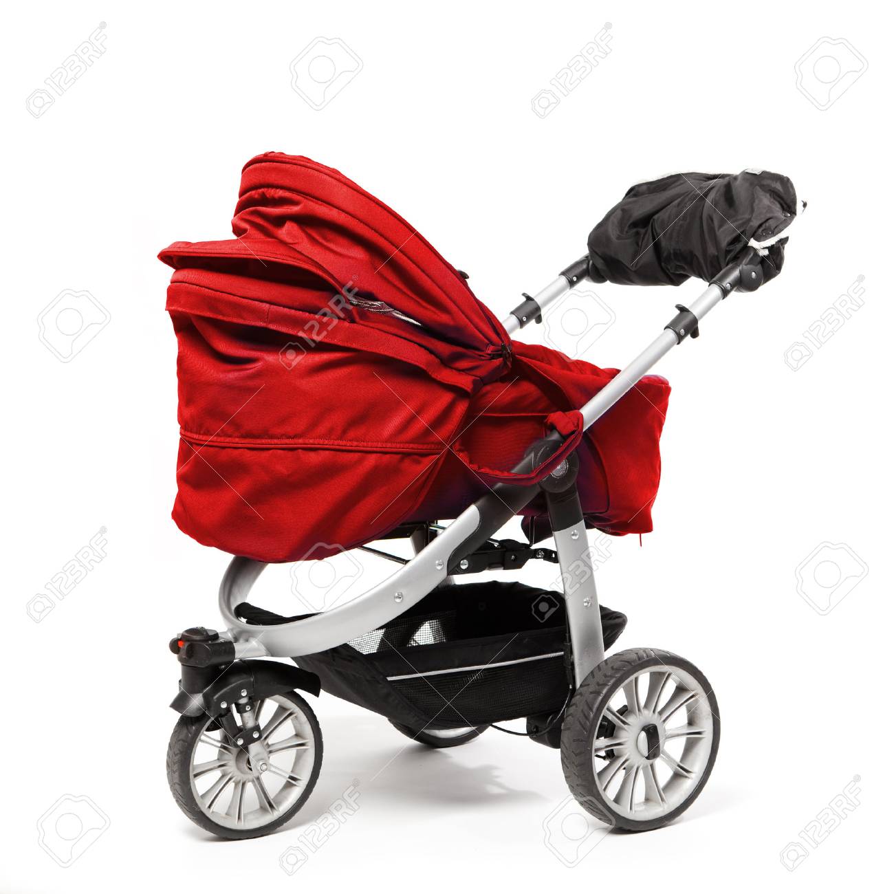 poussette bebe rouge