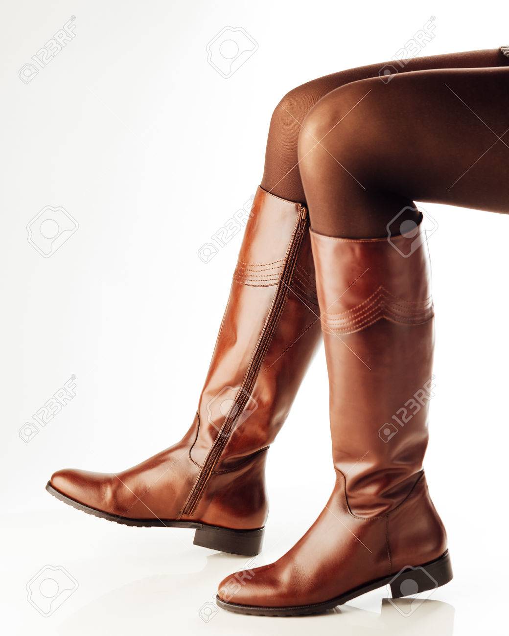 botas de piel mujer