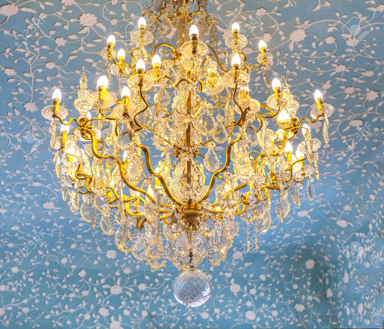 シャンデリア 水晶 ロココ｜ライト・照明 