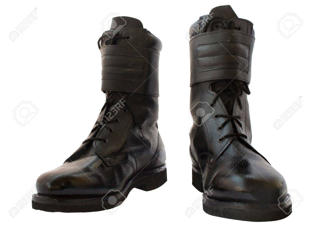 heavy combat boots