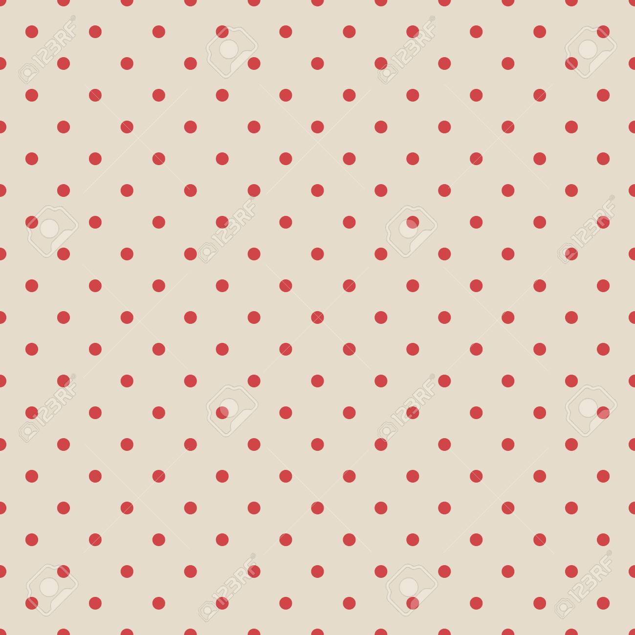 retro polka dot