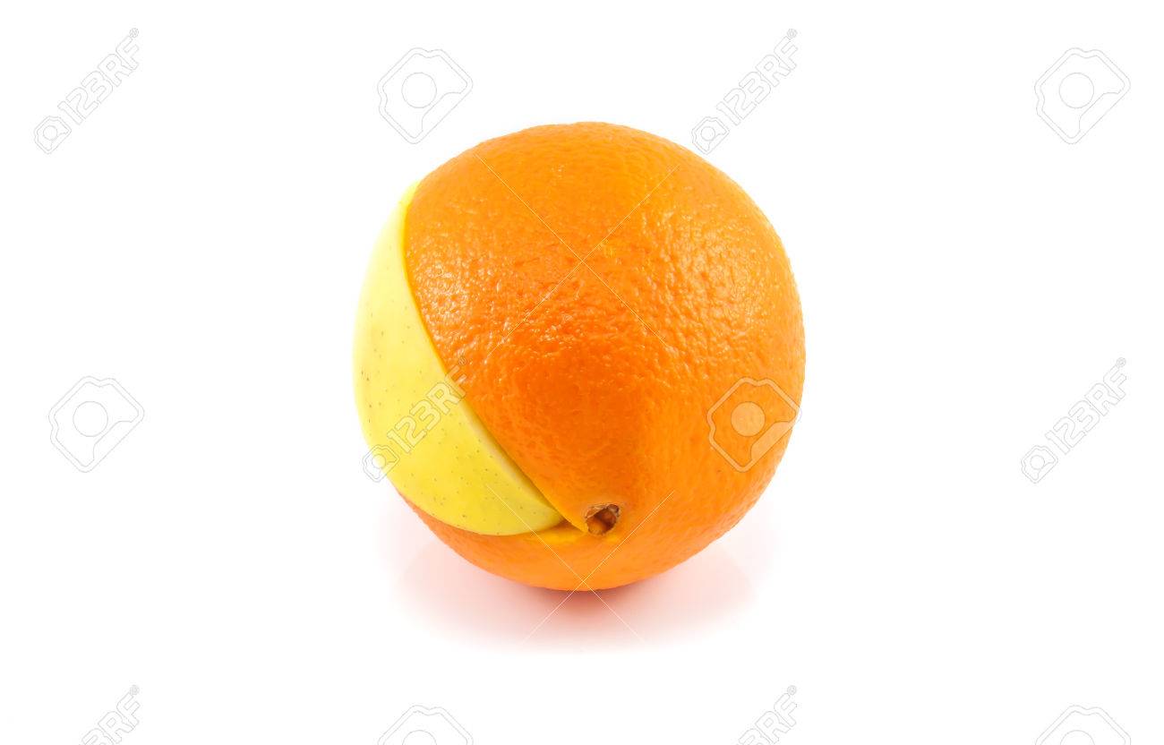 スーパー フルーツ リンゴとオレンジの組み合わせ の写真素材 画像素材 Image 2591