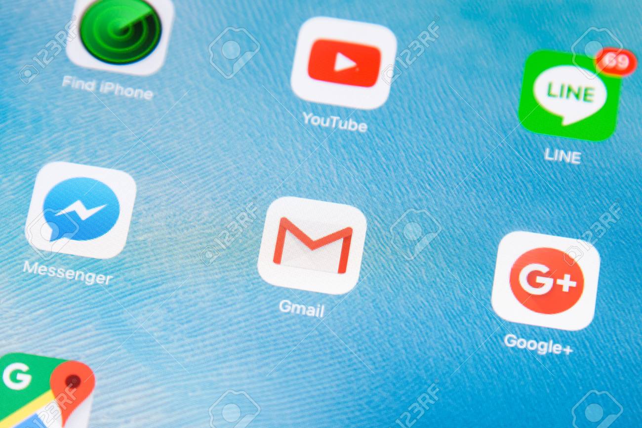 Bangkok Tailandia 28 De Mayo De 2016 Smartphone Con El