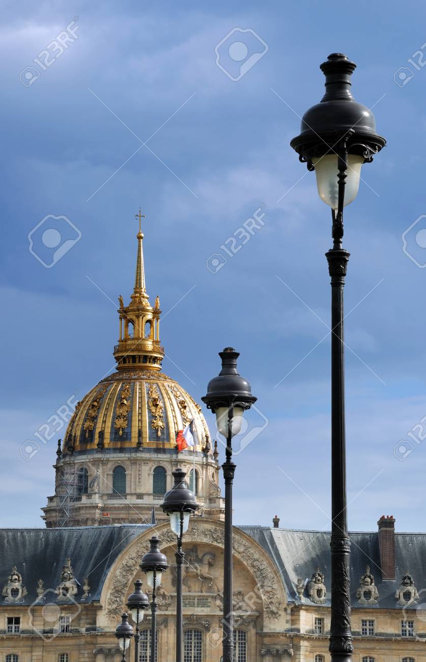 chapel of saint louis des invalides built 1679 in paris france
