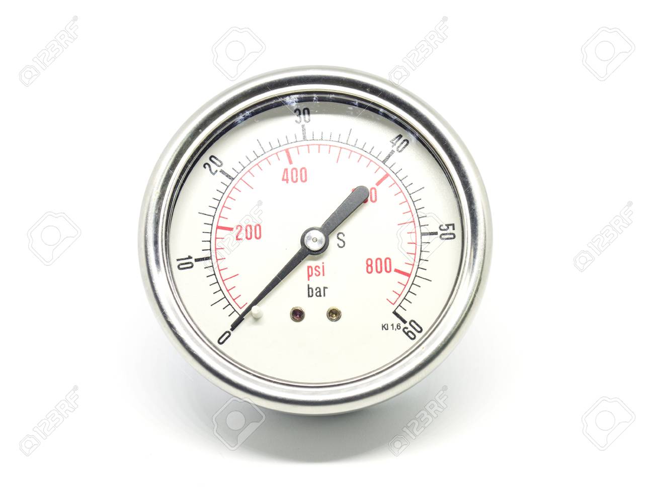 Closeup Of A High Pressure Manometer Measuring Natural Gas Pressure Stock Photo Picture And Royalty Free Image Image 75156484