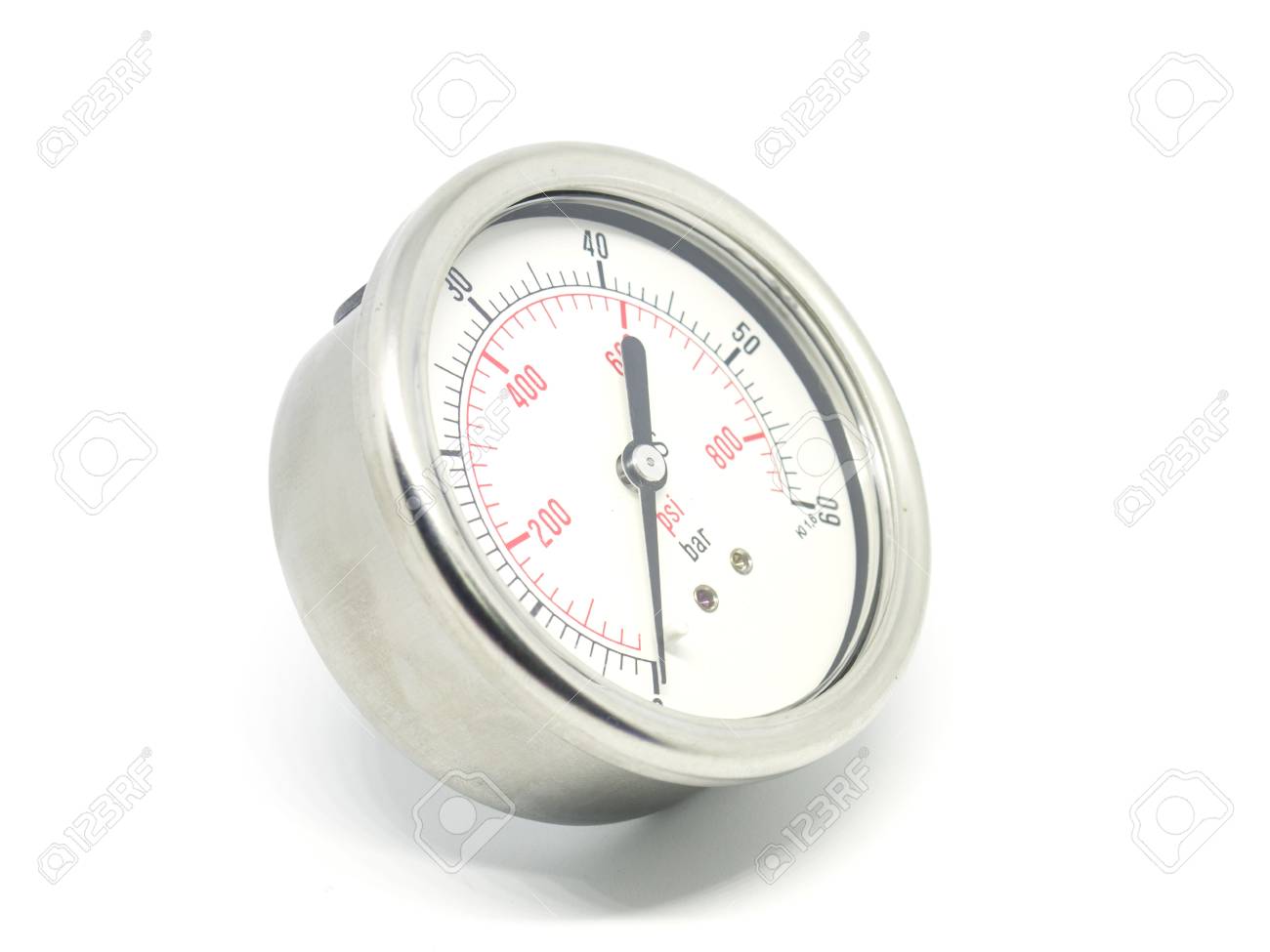 Closeup Of A High Pressure Manometer Measuring Natural Gas Pressure Stock Photo Picture And Royalty Free Image Image 75156485
