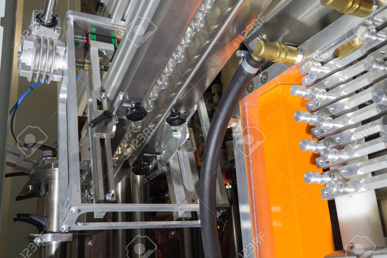 Pet Preform In Pet Bottles Blowing The Plastic Bottle Blowing Stock Photo Picture And Royalty Free Image Image