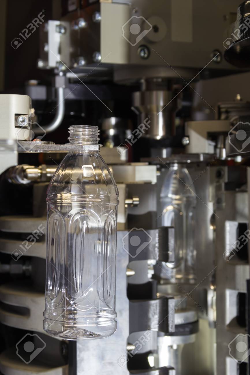 Pet Bottles Blowing The Plastic Bottle Blowing Machine Heating Stock Photo Picture And Royalty Free Image Image 8646