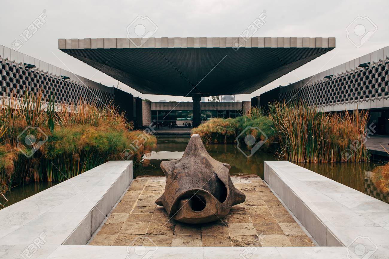 国立人類学博物館メキシコシティ の写真素材 画像素材 Image