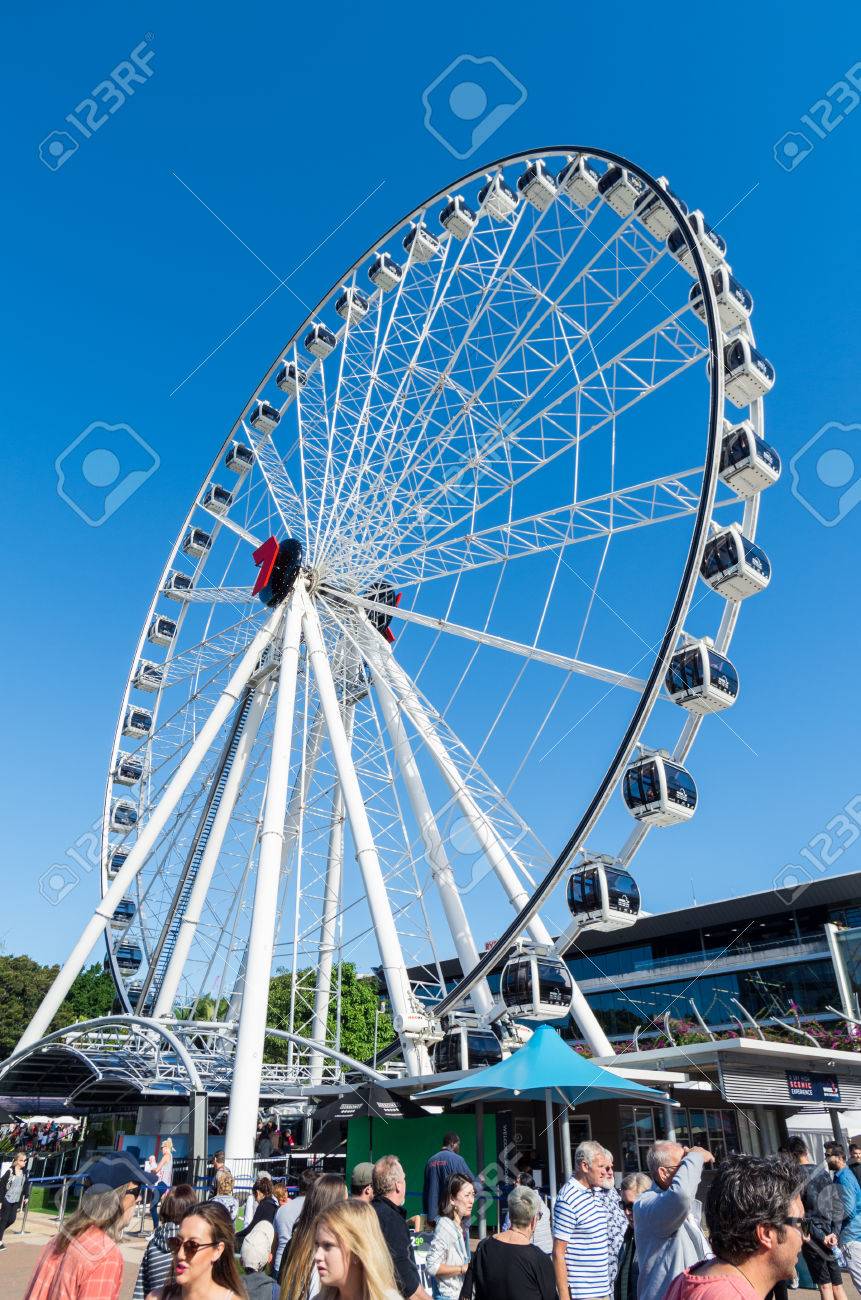 Brisbane Australia July 9 2017 Wheel Of Brisbane Is A 60