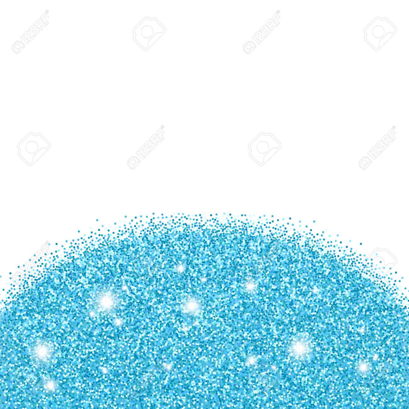 ブルーのキラキラ背景 白い背景の青い輝きは のイラスト素材 ベクタ Image