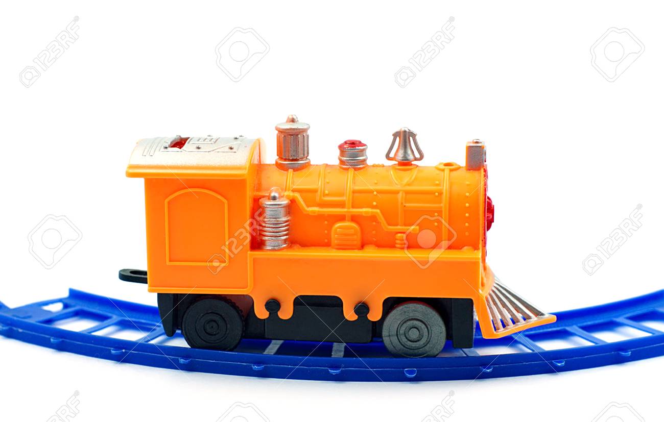 plastic train toy