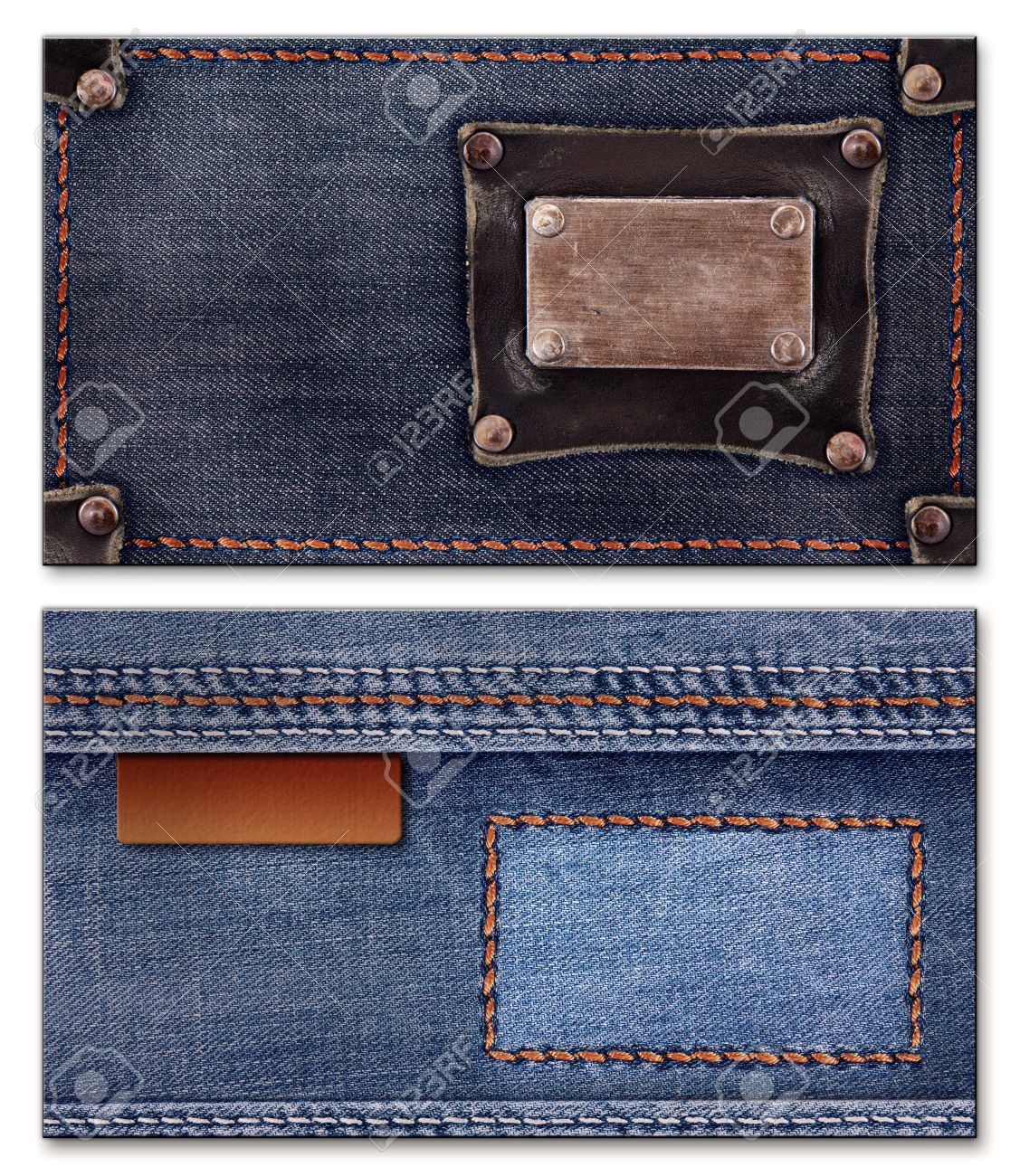 denim business cards