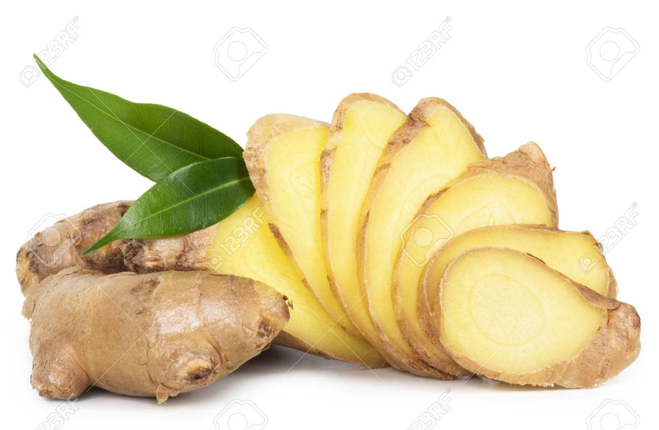 Fresh ginger isolated on white background - 41093048 Fresh ginger isolated on white background - 41093048