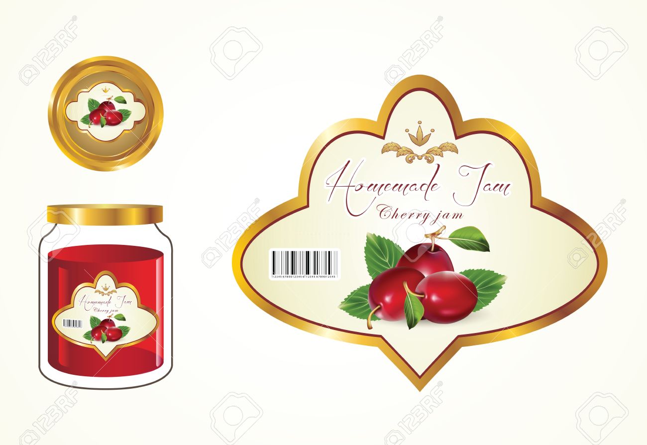 labels for jam jars