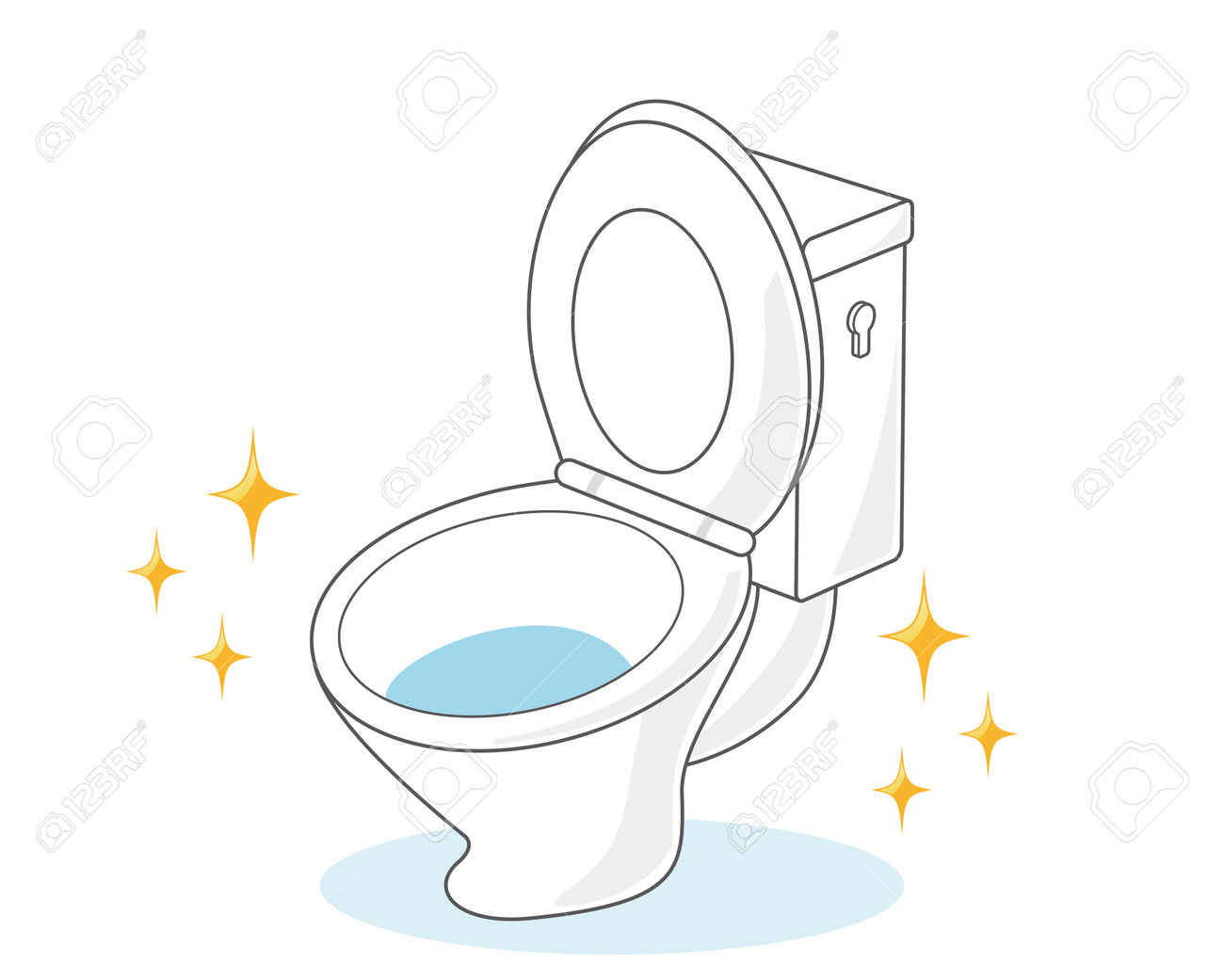 Vector Illustration Of Flush Toilet. Toilet Bowl. Renovation Image. Royalty  Free SVG, Cliparts, Vectors, and Stock Illustration. Image 162348617., image size:1300x1041