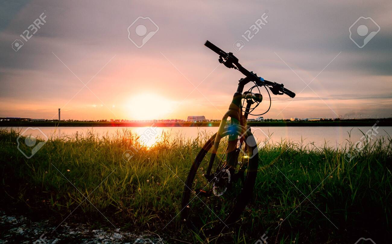bicycle for morning exercise