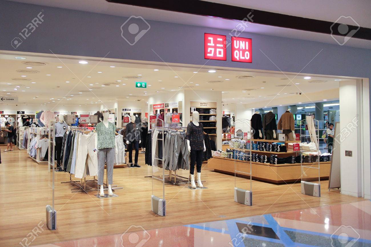 chiangmai thailand august 15 2016 uniqlo store uniqlo co ltd