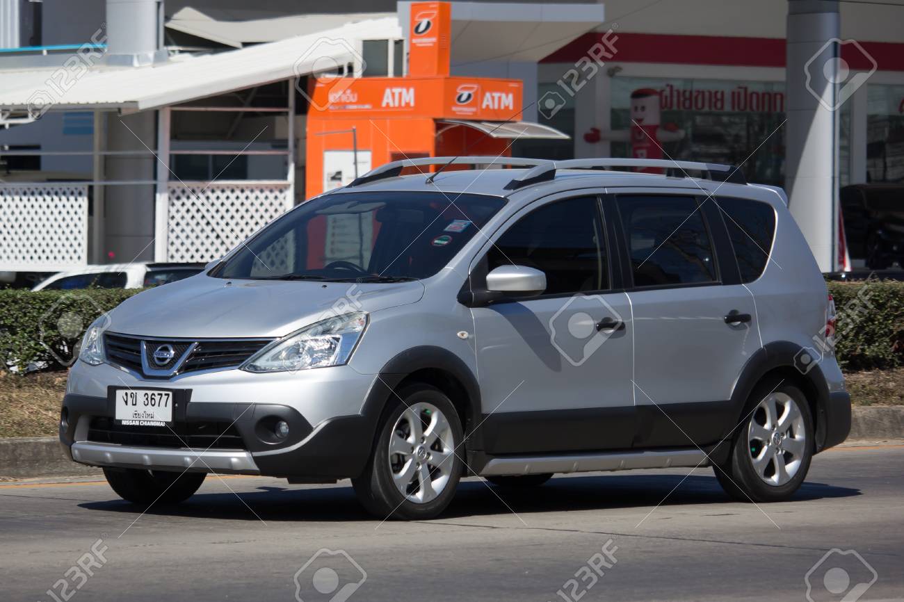 Chiang Mai Thailand January 25 2018 Private Nissan Livina Stock