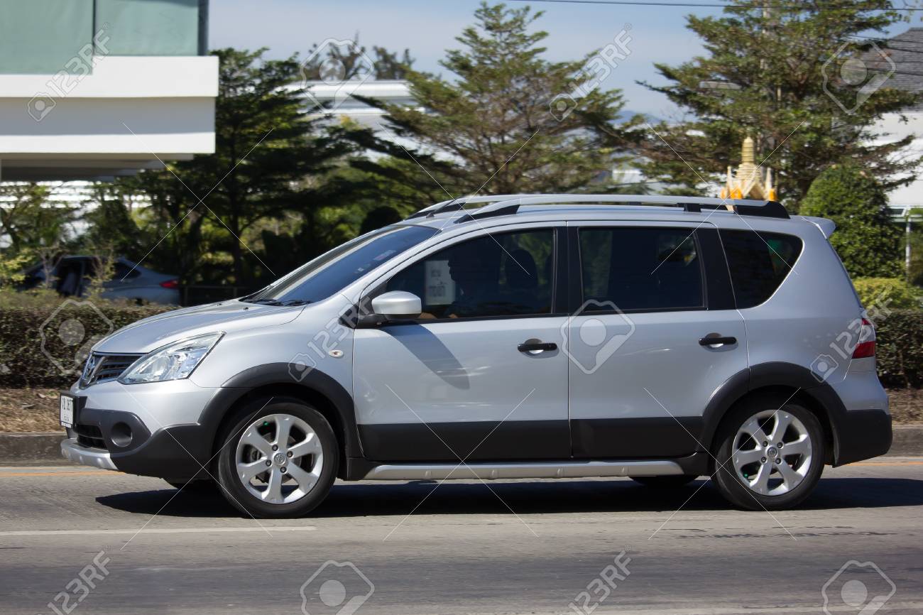 Chiang Mai Thailand January 25 2018 Private Nissan Livina Stock