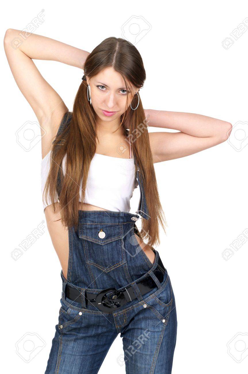 sexy jeans overall