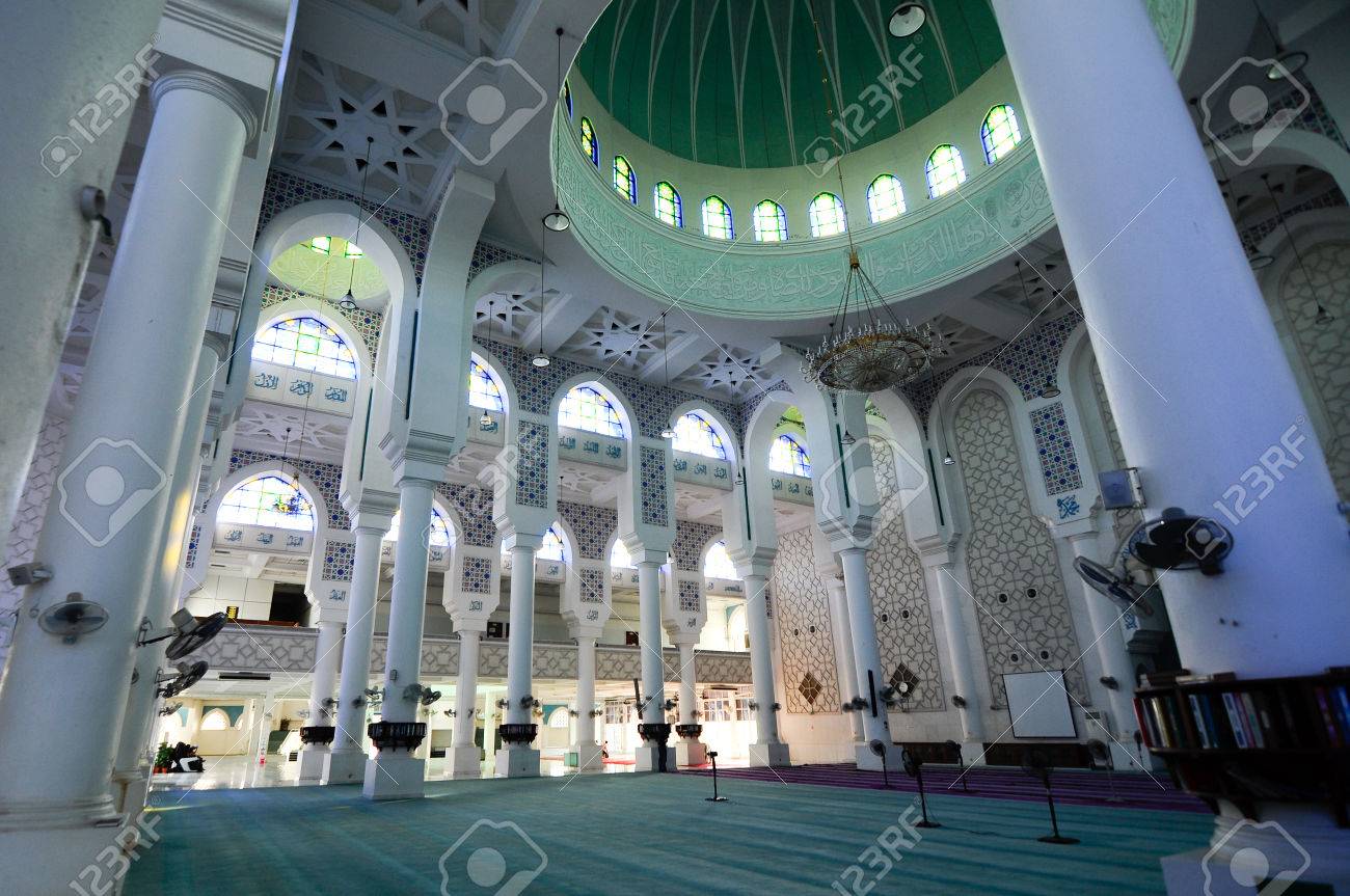 Interior Of Sultan Ahmad 1 Mosque. The Mosque Was Located At 