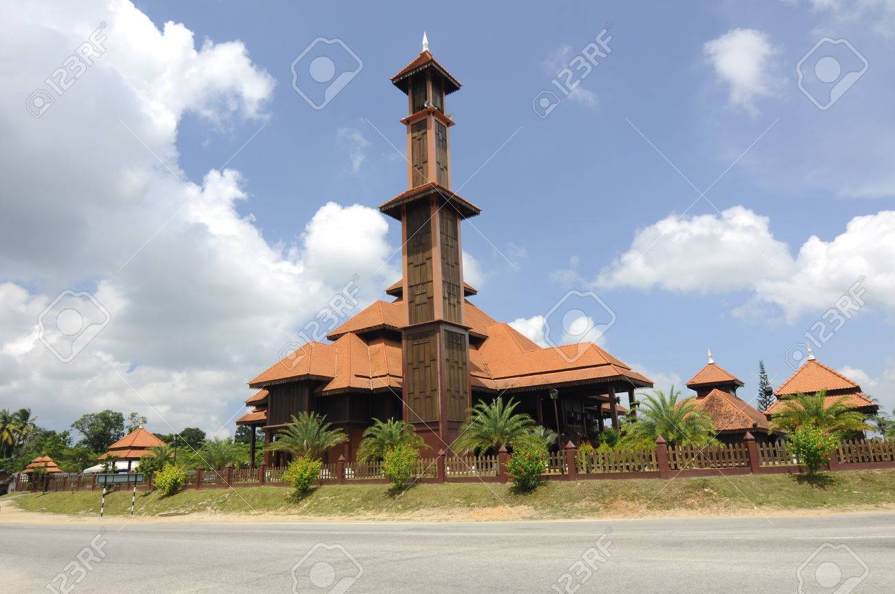 Ulul Albab Mosque Or Masjid Kayu Seberang Jertih Was Located At Jerteh Terengganu Malaysia Completed In