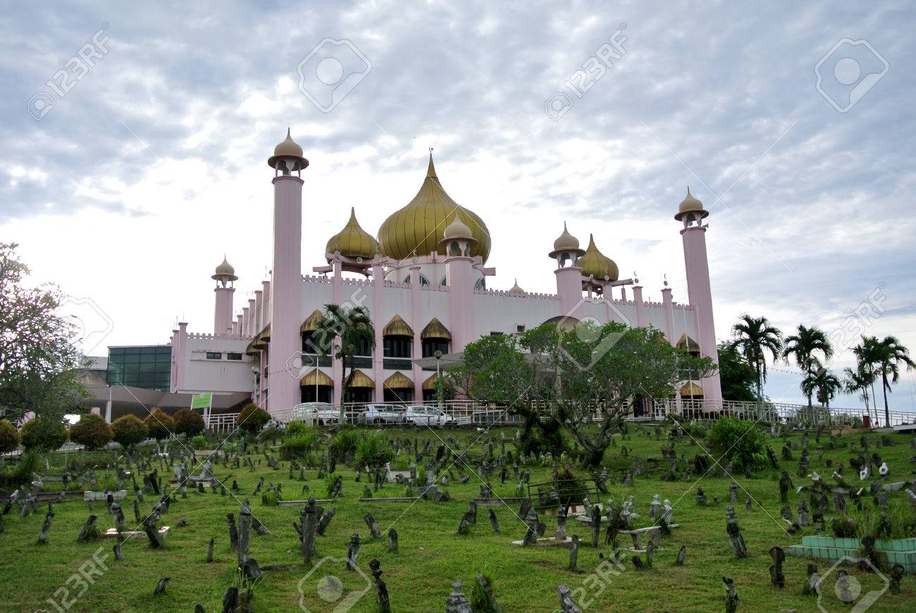 Kuching Town Mosque A K A Masjid Bandaraya Kuching In Sarawak Malaysia Stock Photo Picture And Royalty Free Image Image 46641357