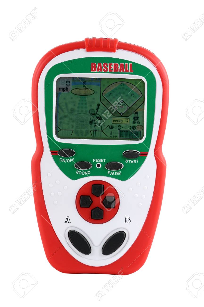 handheld baseball game