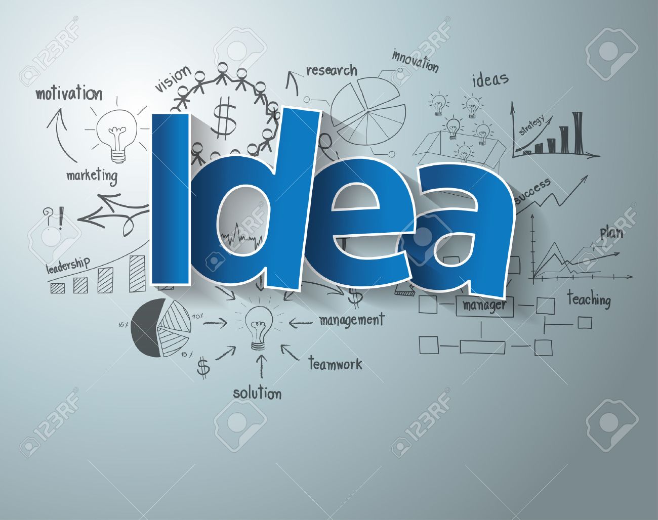 With creative drawing charts and graphs business success strategy plan idea - 32606324 With creative drawing charts and graphs business success strategy plan idea - 32606324