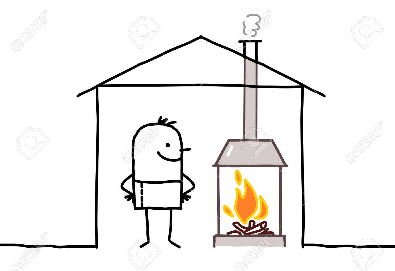 Personnages De Dessins Animes Dessines A La Main L Homme Dans La