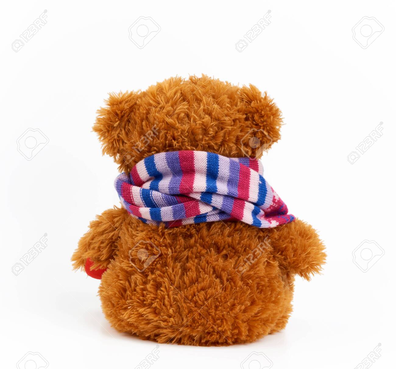multi colored teddy bear