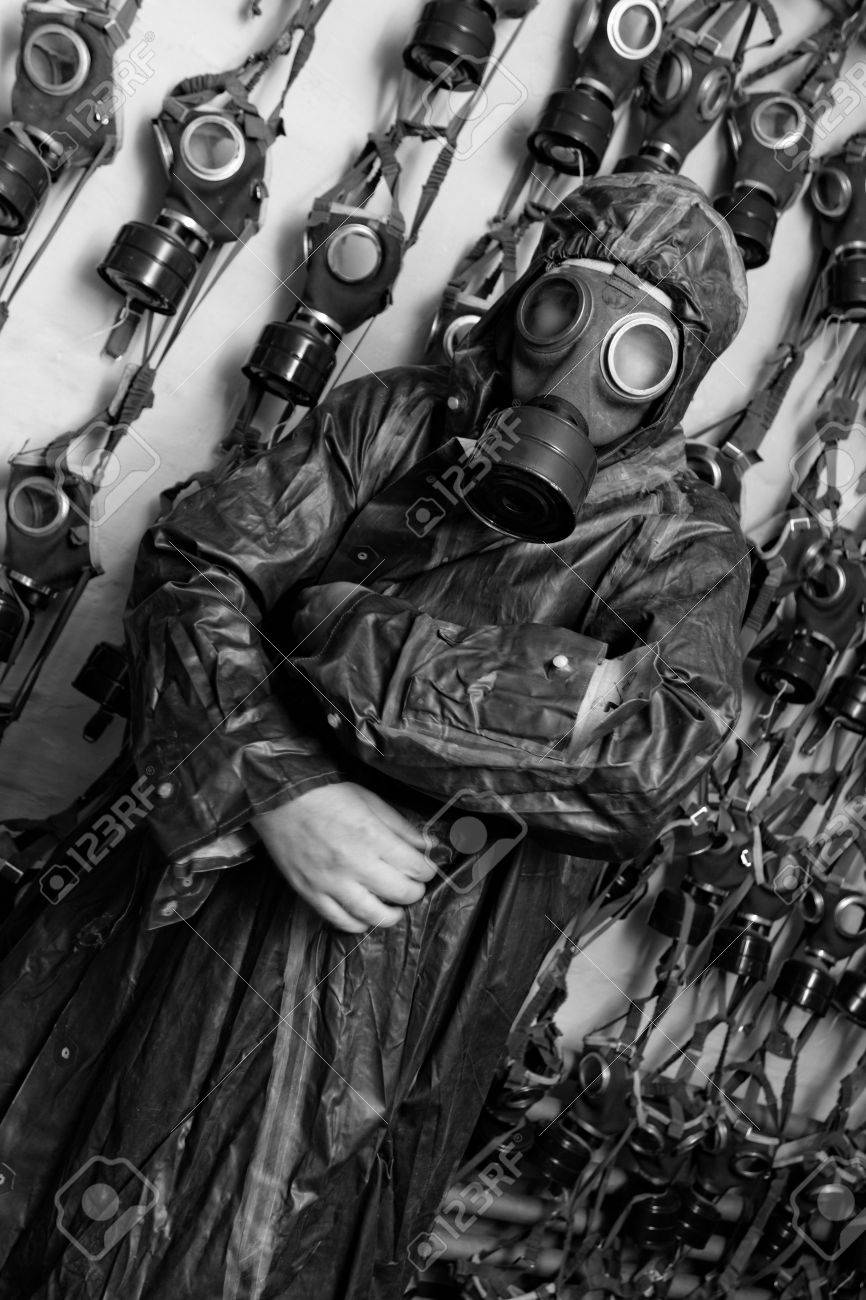 第二次大戦頃日本陸軍ガスマスク