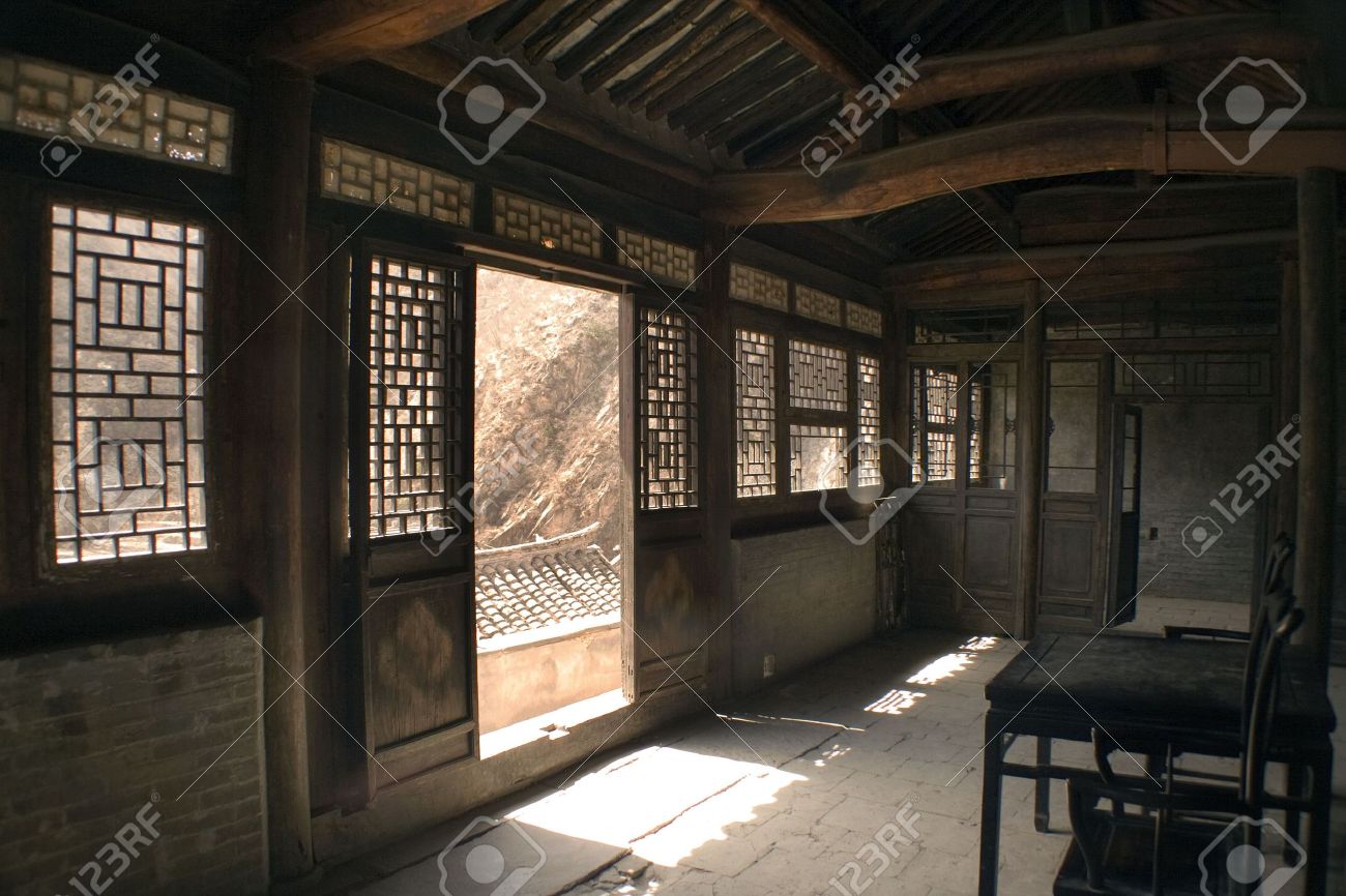 Interior Of An Old Chinese House Stock Photo, Picture And Royalty ... Interior Of An Old Chinese House Stock Photo, Picture And Royalty ...