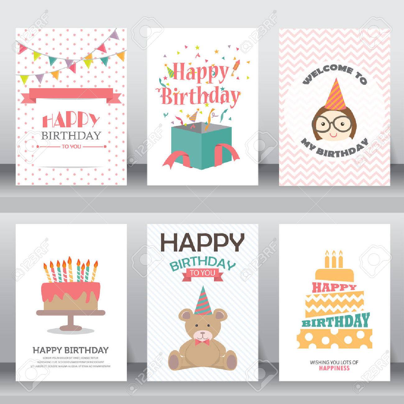 happy birthday, holiday, christmas greeting and invitation card. - 53611332 happy birthday, holiday, christmas greeting and invitation card. - 53611332