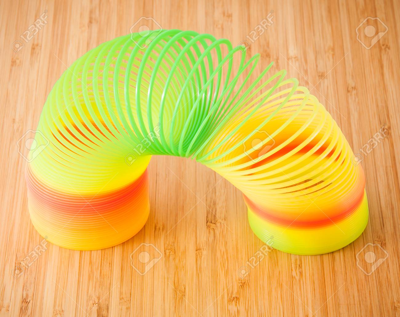 wooden slinky