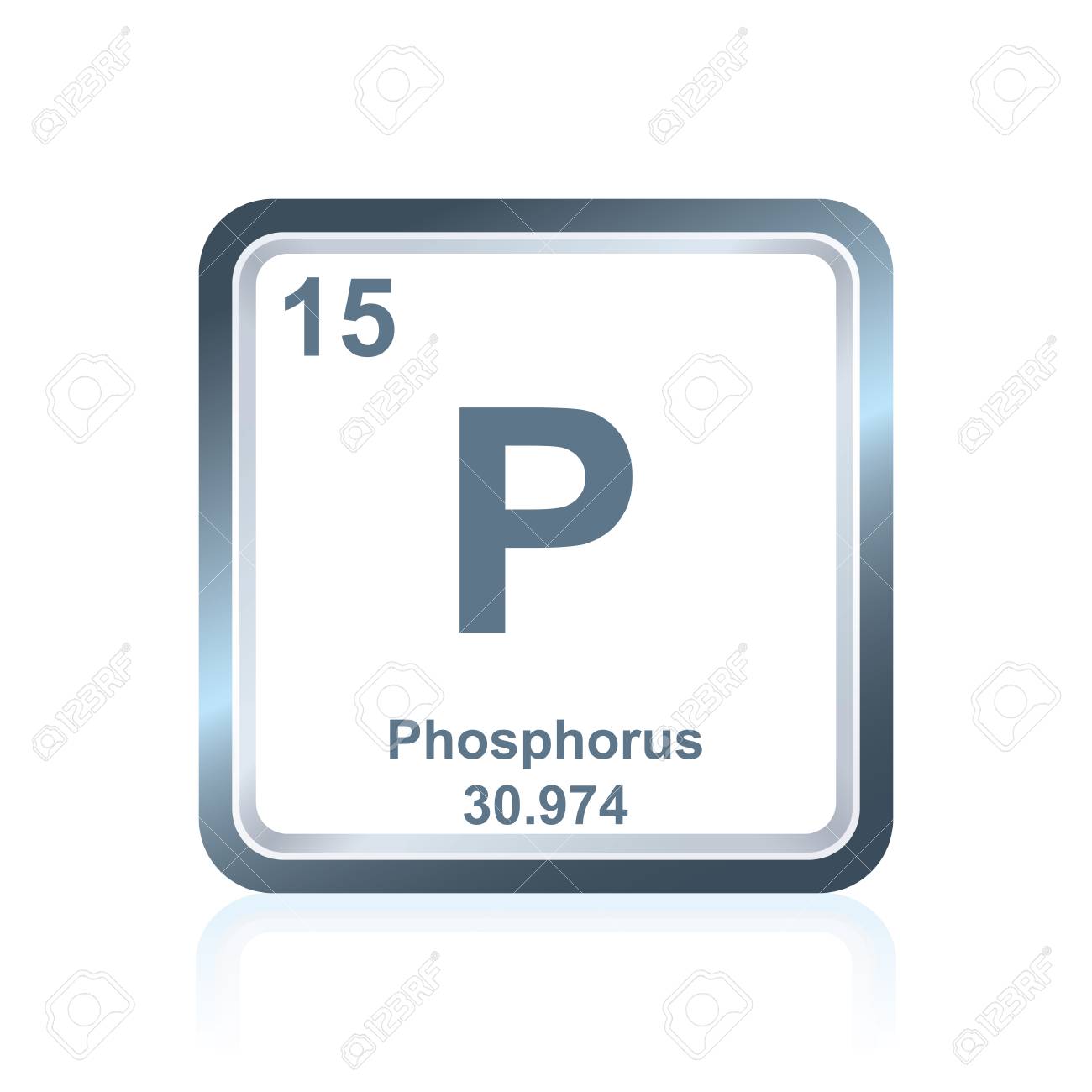 Symbol Of Chemical Element Phosphorus As Seen On The Periodic Table Of The  Elements, Including Atomic Number And Atomic Weight. Royalty Free SVG,  Cliparts, Vectors, and Stock Illustration. Image 79809341., image size:1300x1300