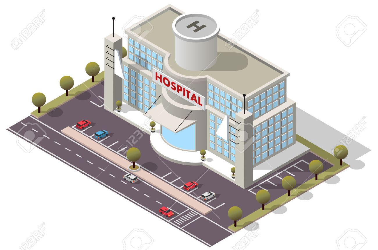 Vector Isometric Hospital Building Royalty Free SVG, Cliparts, Vectors, and  Stock Illustration. Image 47555698., image size:1300x861