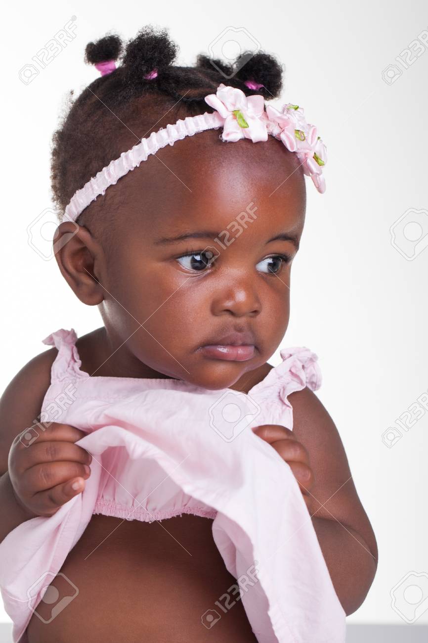 Petite Fille Africaine Sont Photographies En Studio Banque D Images Et Photos Libres De Droits Image