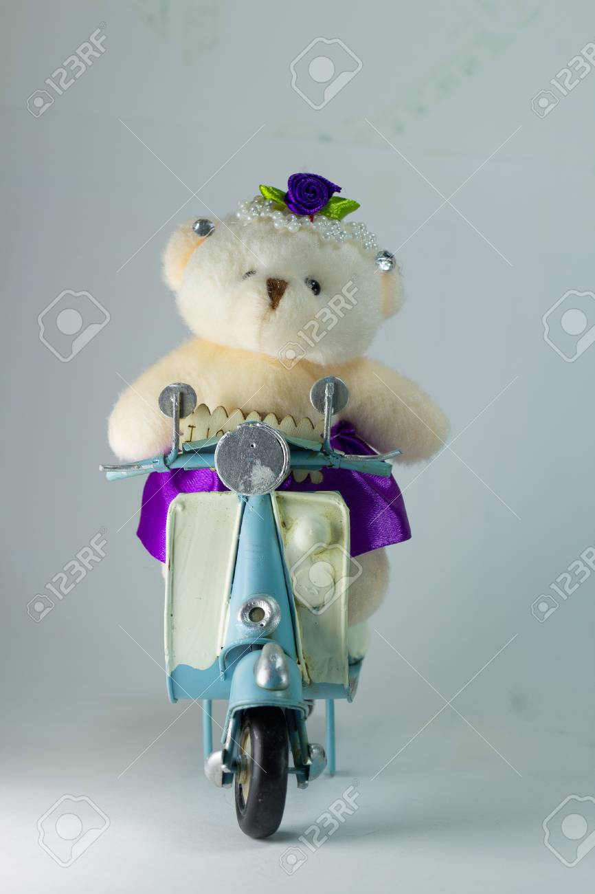 teddy bear motorcycle